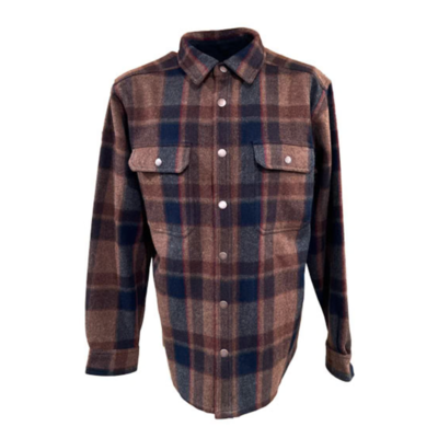Woolly Dry Goods Wool Plaid ShirtJac
