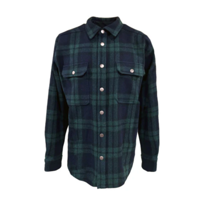 Woolly Dry Goods Wool Plaid ShirtJac