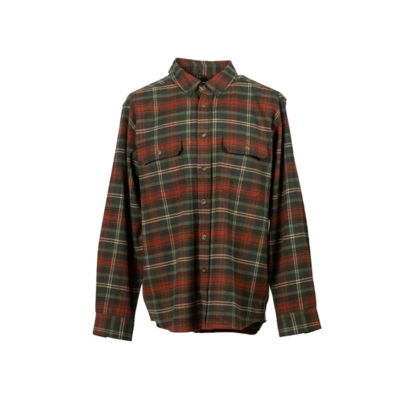 Woolly Dry Goods Plaid Flannel Shirt