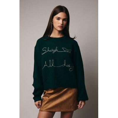 Sunday Edition "Sleigh All Day" Sweater