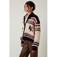 Sunday Edition Sunday Edition Horse Motif Sweater