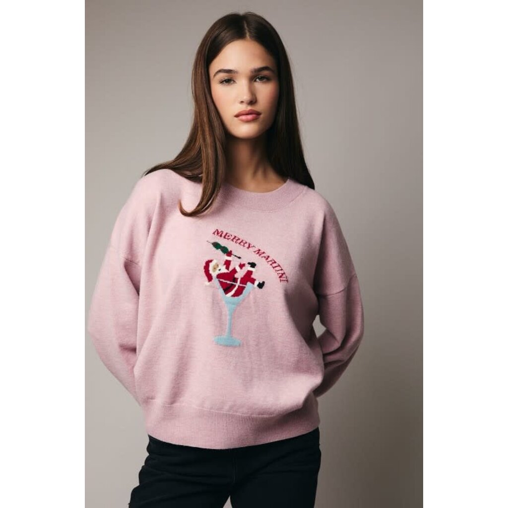 Sunday Edition Sunday Edition "Merry Martini" Sweater