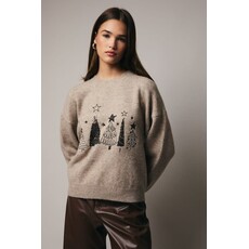 Sunday Edition Sunday Edition Sequin Trees Sweater