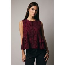 Sunday Edition Sunday Edition Sleeveless Tiered Blouse