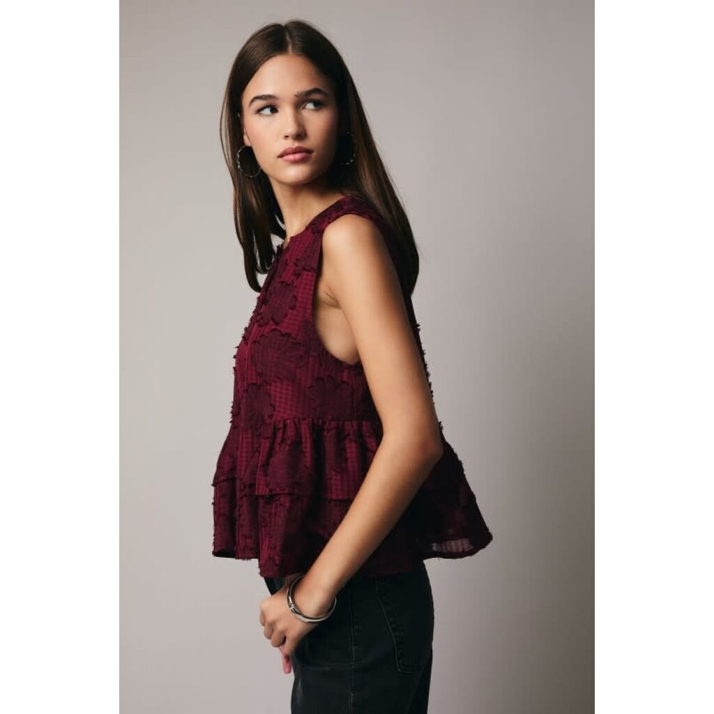 Sunday Edition Sunday Edition Sleeveless Tiered Blouse