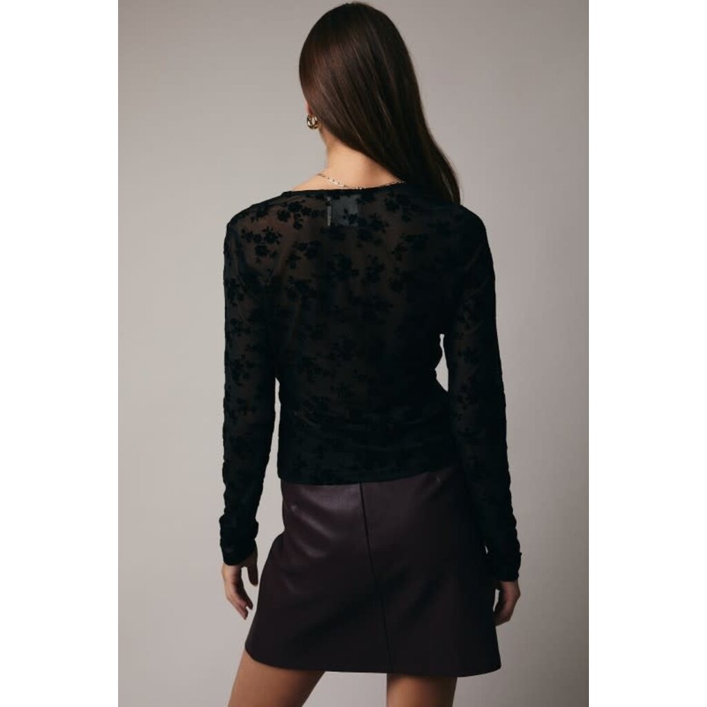 Sunday Edition Sunday Edition Burn Out Velvet Top