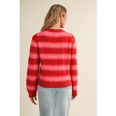 Mustard Seed Mustard Seed Striped Sweater Cardigan