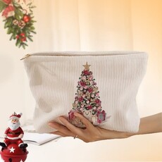 Josslyn Holiday Cosmetic Makeup Pouch