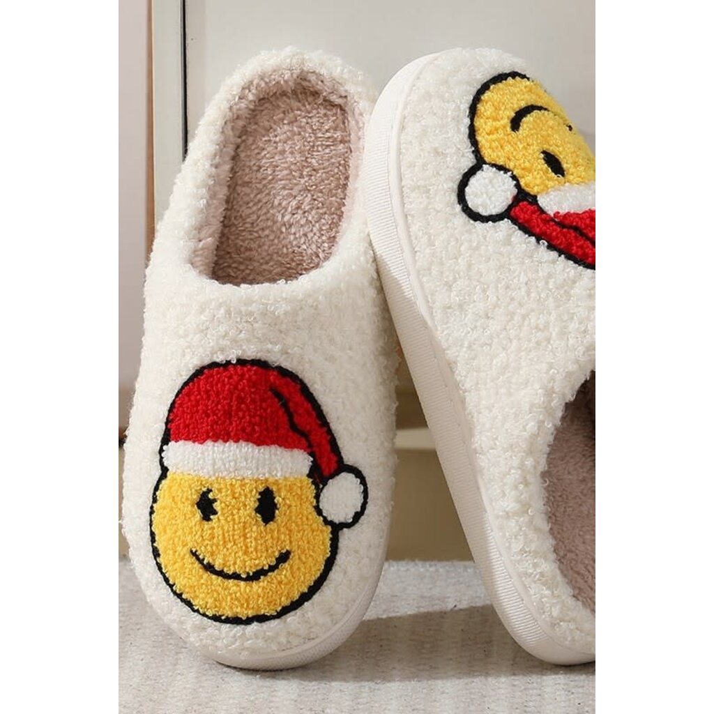 Josslyn Josslyn Novelty Plush Holiday Slippers