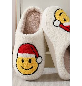 Novelty Plush Holiday Slippers