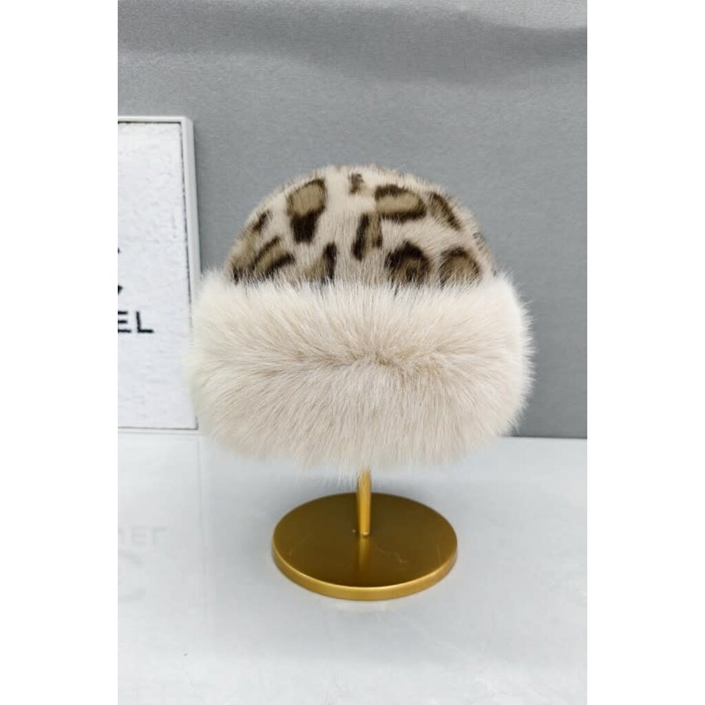 Swan Madchen Swan Madchen Leopard Print Bucket Hat