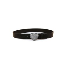Swan Madchen Swan Madchen Western Metal Heart Buckle Belt