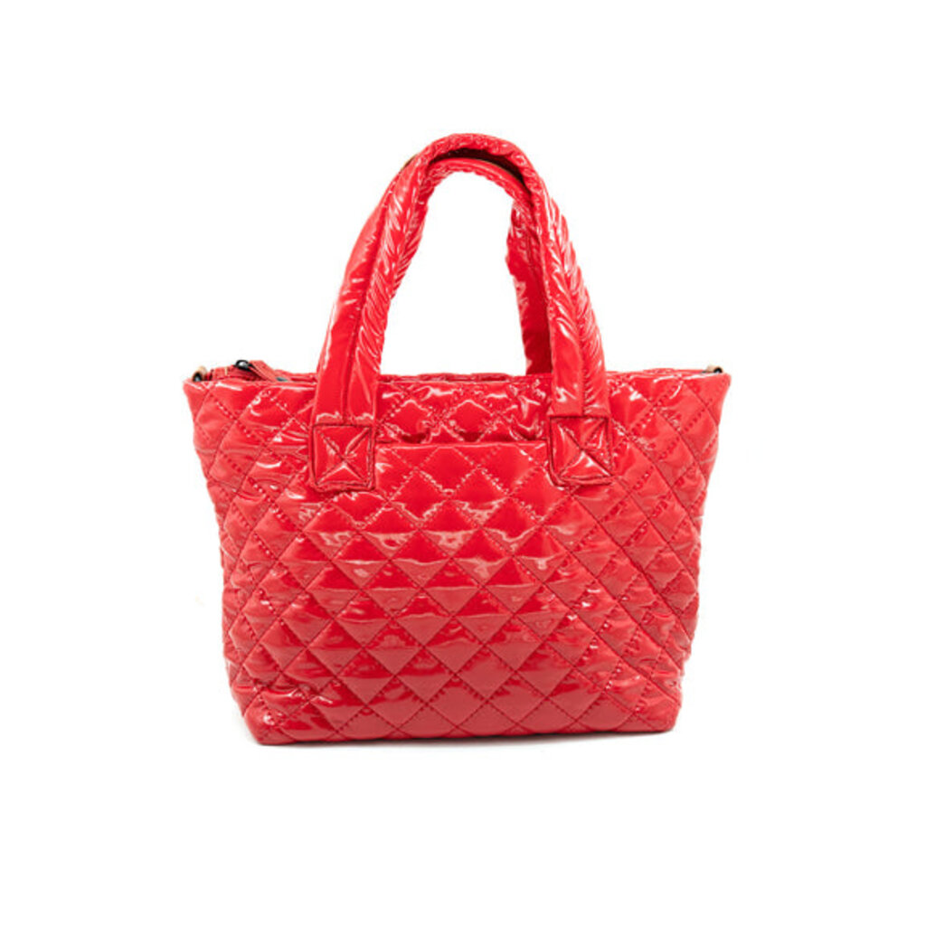BC Bags BC Bags Quilted Tote Bag with Crossbody Strap
