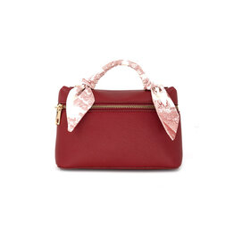 BC Bags Handbag with Fabric Handle Detail