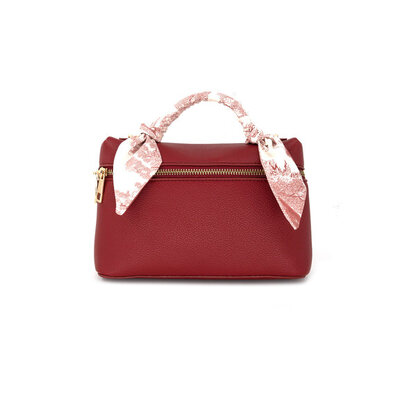 BC Bags Handbag with Fabric Handle Detail