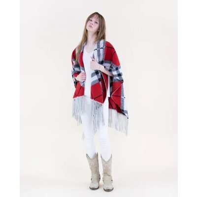 Original USA USA Ruana Wrap