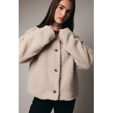 Sunday Edition Sunday Edition Round Neck Sherpa Coat