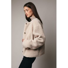 Sunday Edition Sunday Edition Round Neck Sherpa Coat