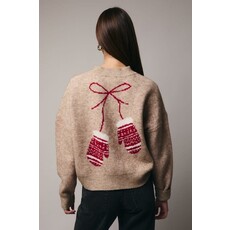 Sunday Edition Sunday Edition Winter Gloves Graphic Sweater