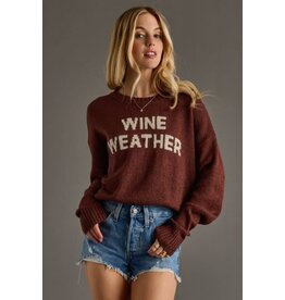 Panache Apparel Wine Weather Sweater