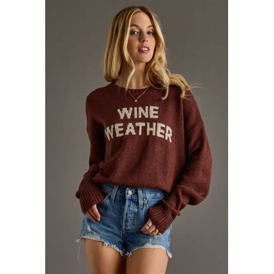 Panache Apparel Wine Weather Sweater