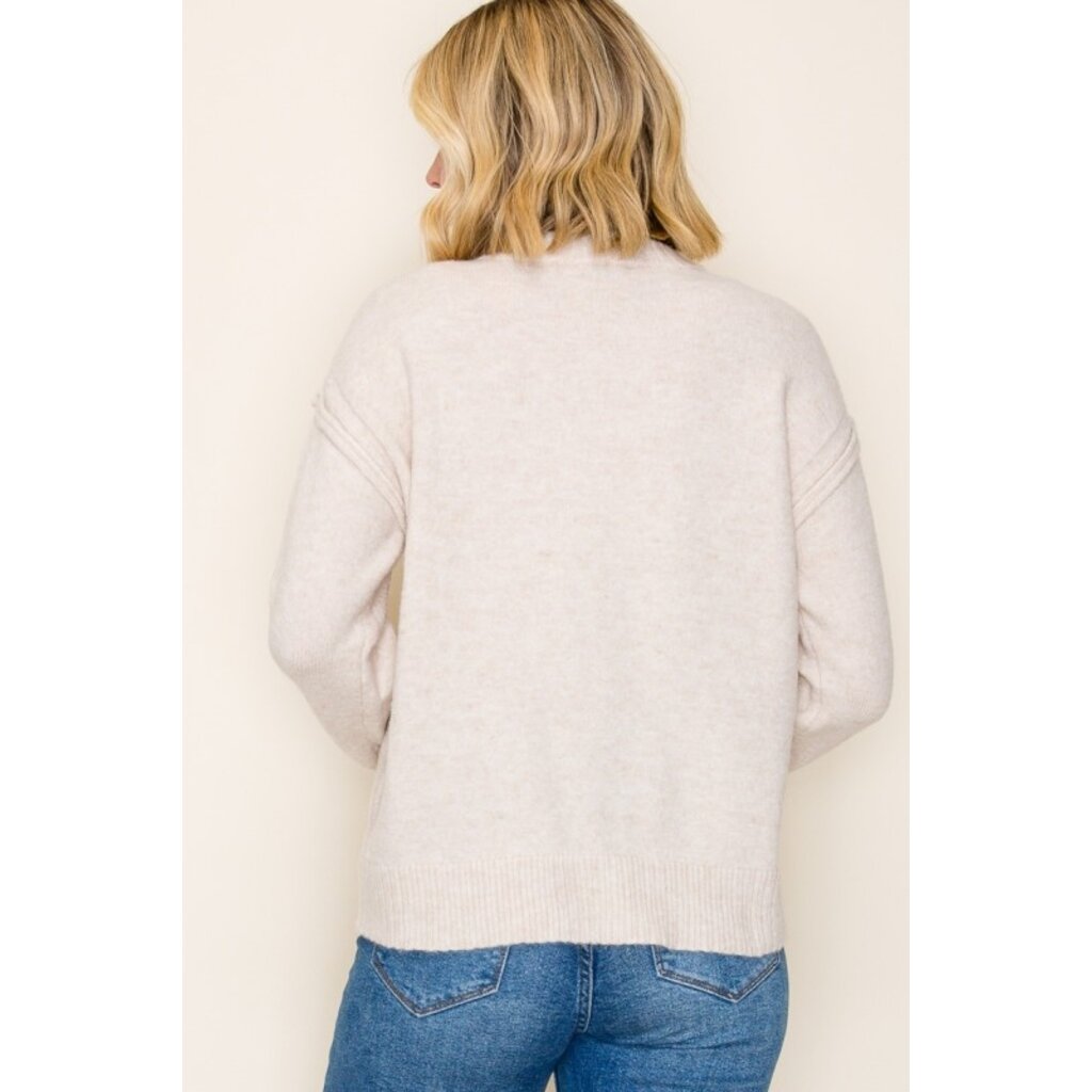 Staccato Staccato Cherry Jacquard Pullover Sweater