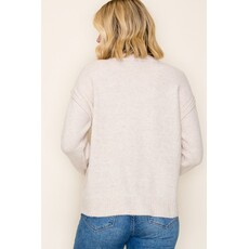 Staccato Staccato Cherry Jacquard Pullover Sweater