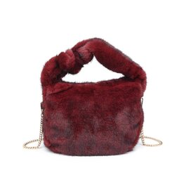 Urban Expressions Monica Faux Fur Bag