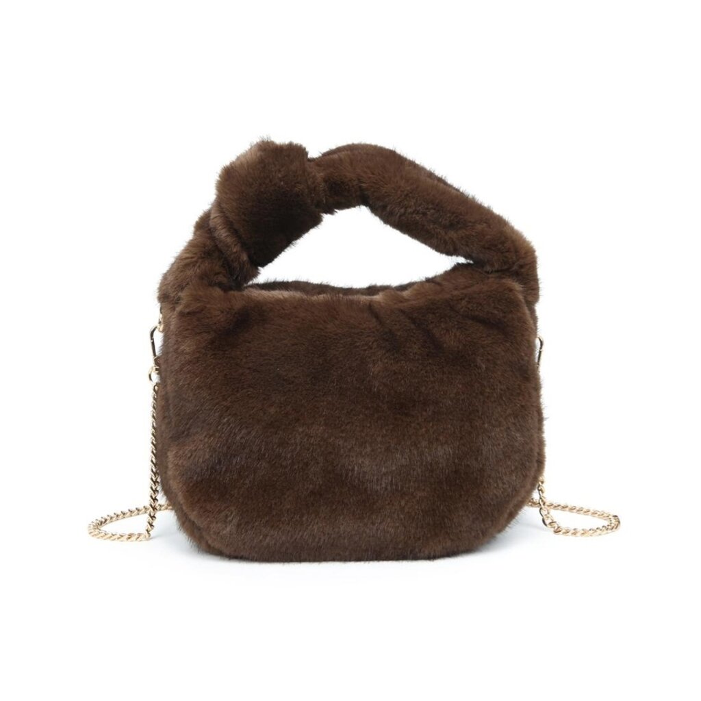 Urban Expressions Urban Expressions Monica Faux Fur Bag