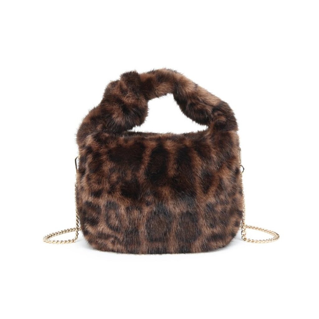Urban Expressions Urban Expressions Monica Faux Fur Bag