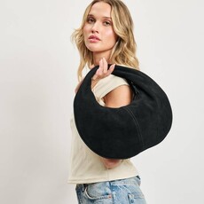 Moda Luxe Moda Luxe Farrah Suede Hobo Bag