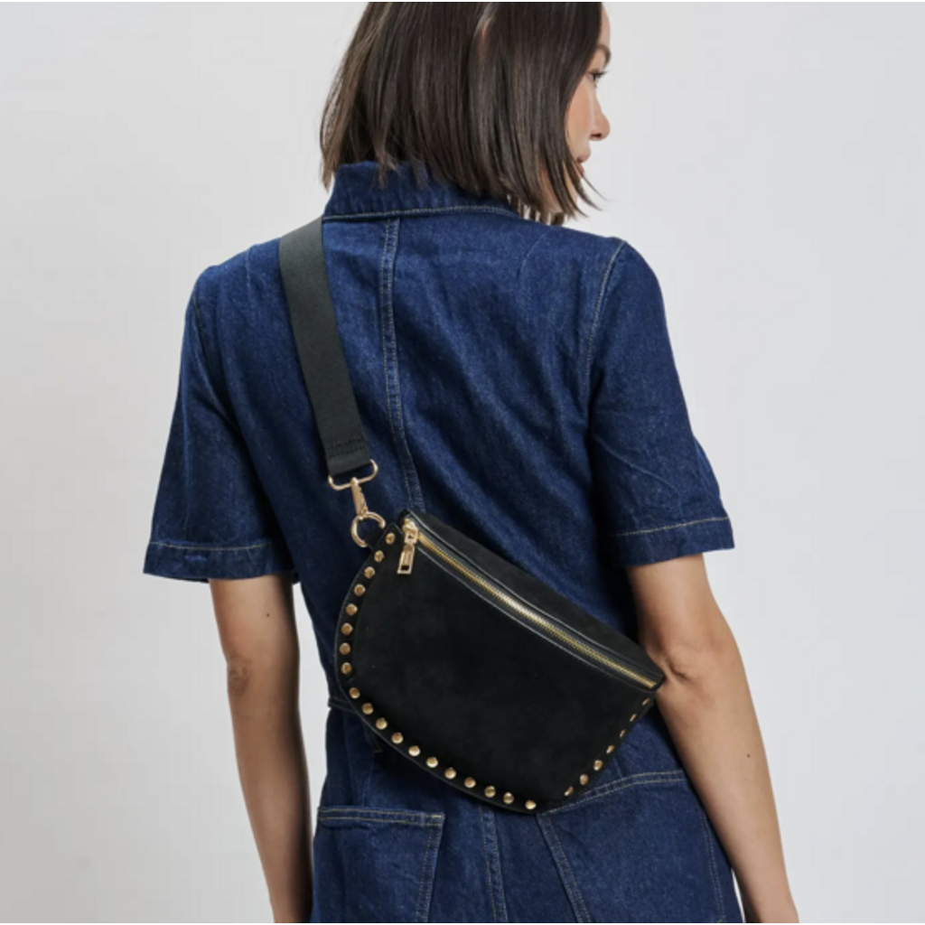 Moda Luxe Moda Luxe Gizelle Suede Belt Bag