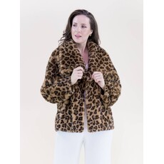 Original USA Original USA Wide Lapel Faux Fur Jacket