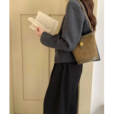 Pretty Persuasions Pretty Persuasions Microfiber Bucket Bag