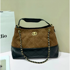 Pretty Persuasions Pretty Persuasions Suede Like Tote Bag