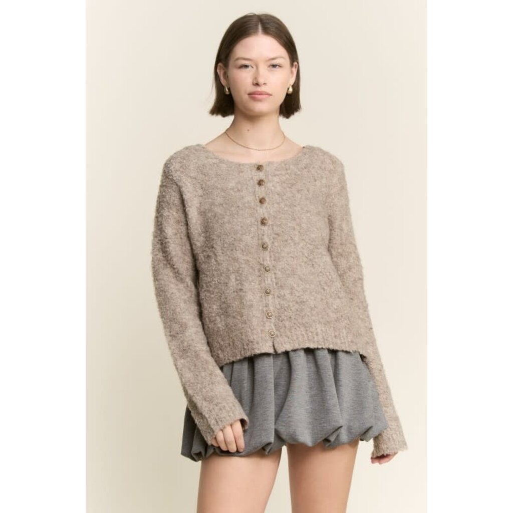 Jade By Jane Jade by Jane Button Front Sweater