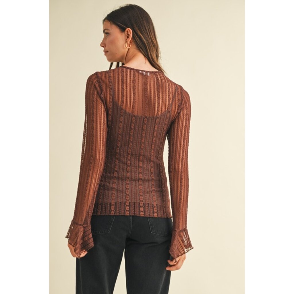 Anniewear Anniewear Stretch Lace Top