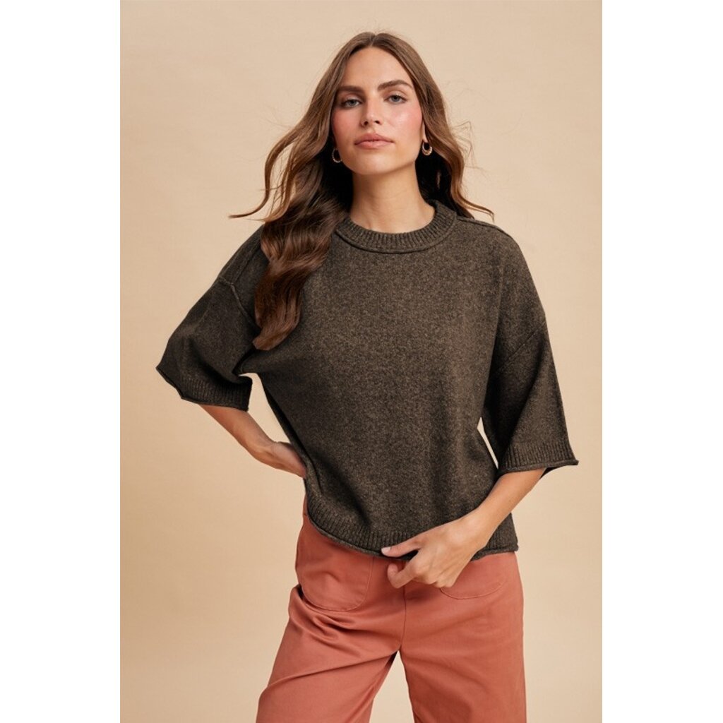 Anniewear Anniewear Melange Sweater Top
