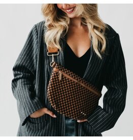 Pretty Simple Checkered Woven Westlyn Bag