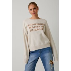 Sunday Edition Sunday Edition Espresso Martini Please Sweater