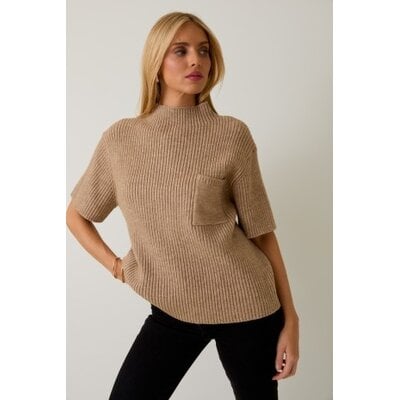 Sunday Edition Half Sleeve Sweater Top