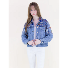 Original USA Original USA Wildflower Hand Embroidered Jacket