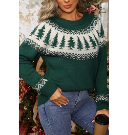 Fashion Works Christmas Tree Retro Sweater