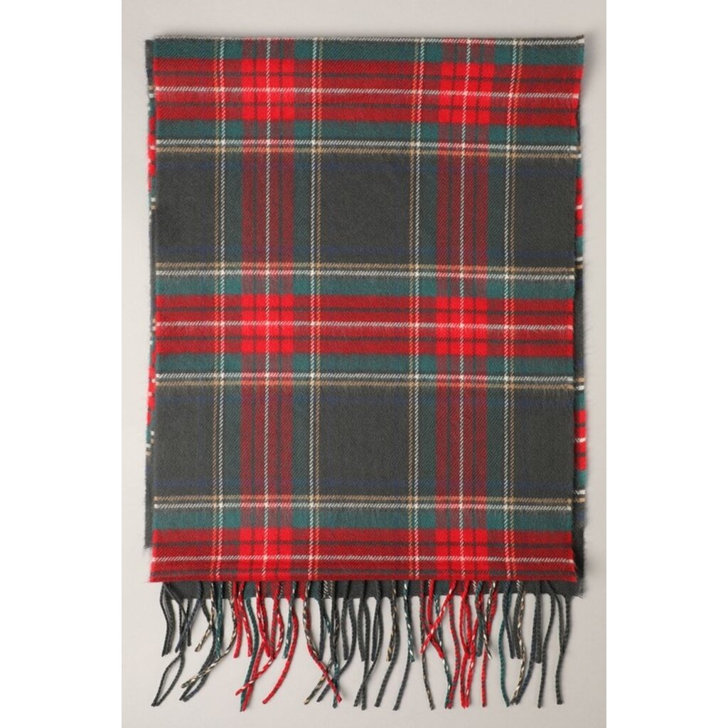 Fashion City Fashion City Tartan Plaid Muffler Scarf