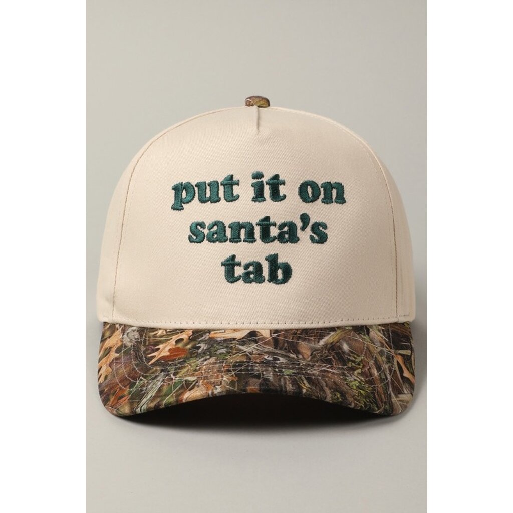 Fashion City Fashion City Put It On Santa's Tab Hat