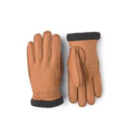 HESTRA Deerskin Primaloft Ribbed Glove