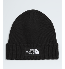North Face Logo Box Cuffed Beanie