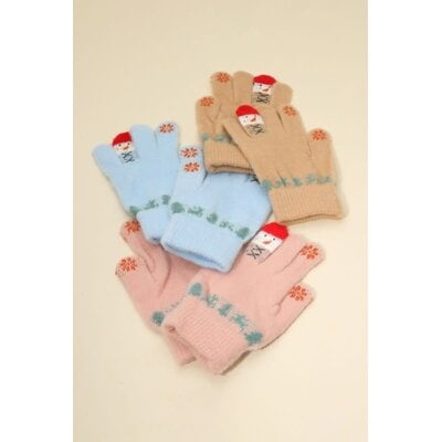 Wona Christmas Theme Winter Gloves