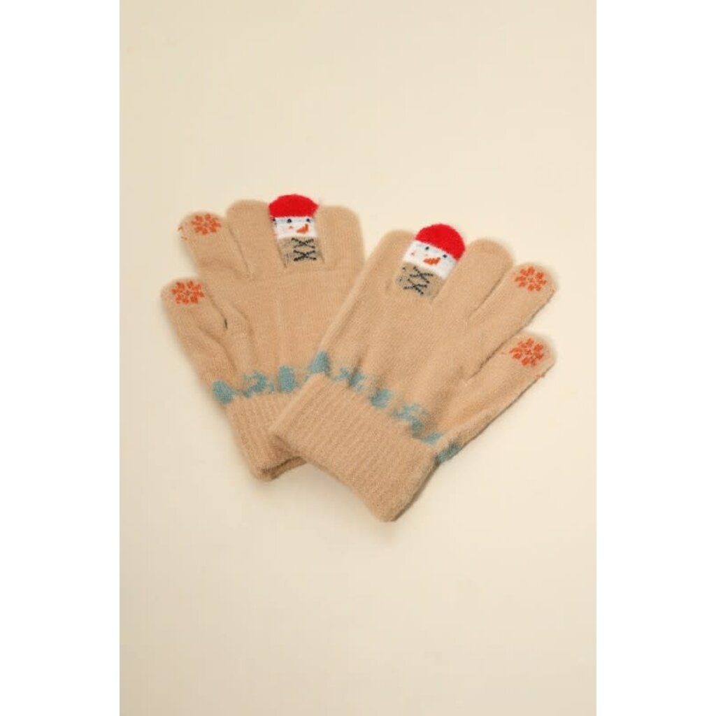 Wona Wona Christmas Theme Winter Gloves
