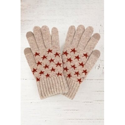 Wona Wona Knit Star Smart Gloves GL0058